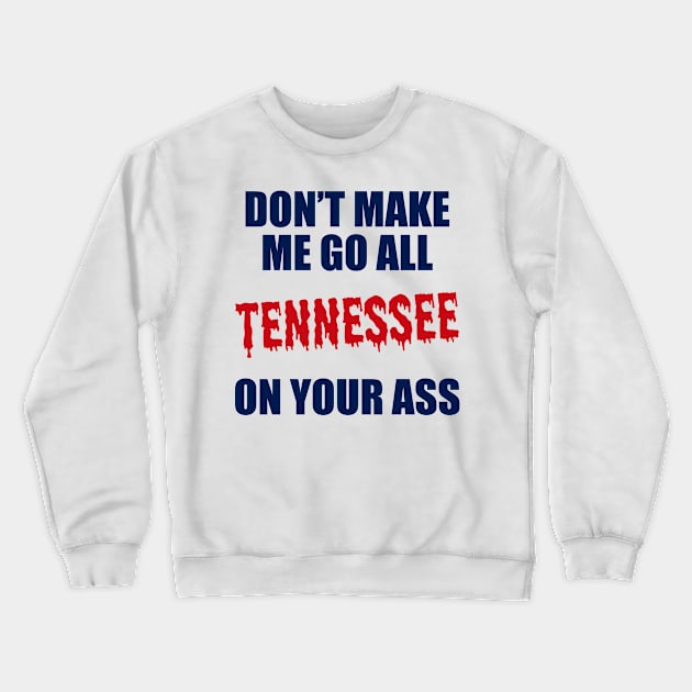 Tennessee Football Crewneck Sweatshirt by CafePretzel